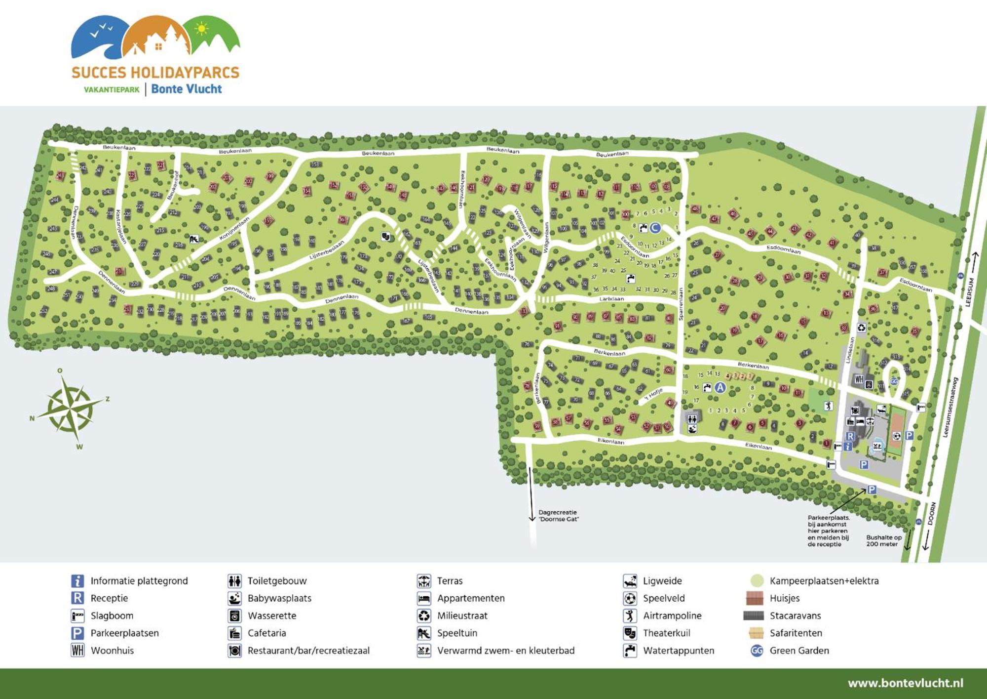 Vakantiepark Bonte Vlucht Doorn Bagian luar foto